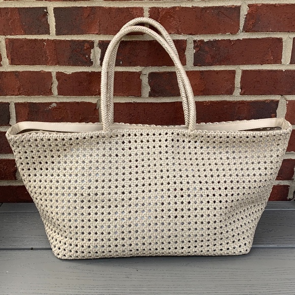Madewell The Handwoven Cane Tote Bag - Picture 3 of 12